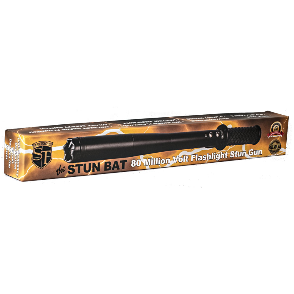 80 Million volt Stun Bat with Flashlight view 2